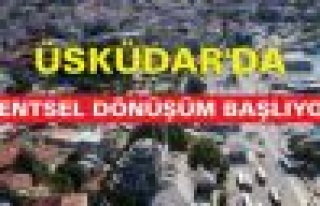 Üsküdar'da kentsel dönüşüm 2 ay içinde başlıyor
