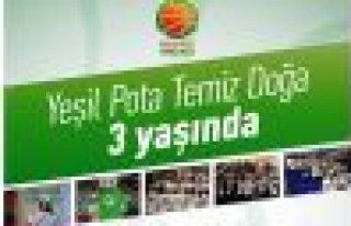 “Yeşil Pota, Temiz Doğa” projesi 3 yaşında