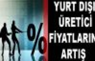 Yurt dışı üretici fiyat endeksi aylık %1,17 arttı...