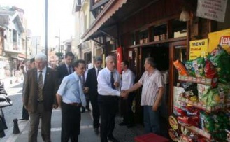 İstanbul Valisi Mutlu Şile'de İncelemelerde Bulundu.