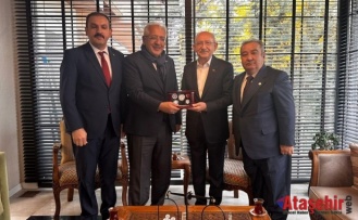 Çankırı Konfederasyonu CHP Eski Genel Başkanı Kemal Kılıçdaroğlu’nu ziyaret etti
