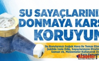 Su Sayaçlarınızı Donmaya Karşı Koruyun!