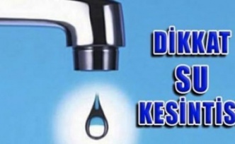 İstanbul'da 14 saat su kesintisi