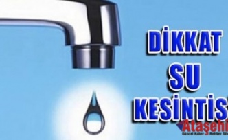 İstanbul'da 24 Saatlik Su Kesintisi