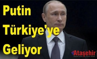 Putin, Türkiye'ye geliyor