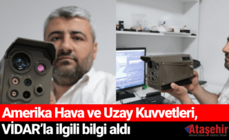 Müslüm İncedal Hava radar sistemi VİDAR’ı üretti