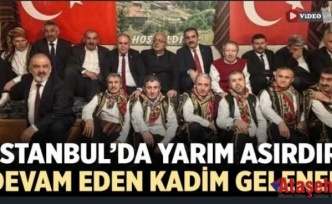 Yaren ateşi İstanbul'da  yakıldı