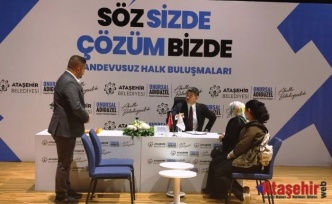 Ataşehir'de Randevusuz Halk Buluşmaları’nın 5’incisi İçerenköy’de Gerçekleşti