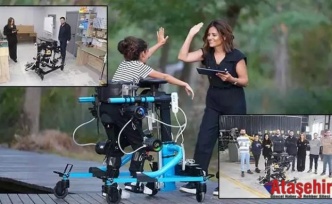 Samsun’da Yerli ve Milli “Mobil Yürüme Robotu” Çocuklara Umut Oluyor