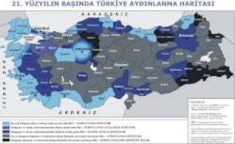 TÜRKİYE’NİN OKUMA HARİTASI ÇIKARILDI