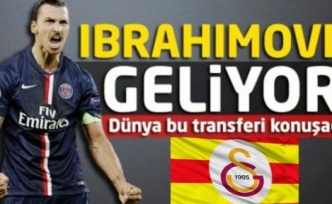 İbrahimovic Galatasaray'a mı Geliyor