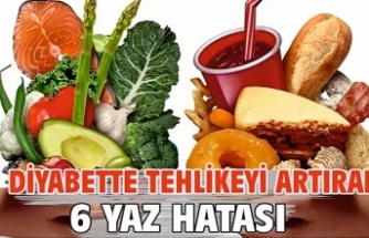 DİYABETTE TEHLİKEYİ ARTIRAN 6 YAZ HATASI