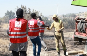 Türk Kızılay’dan Orman Yangınlarına Aralıksız Destek