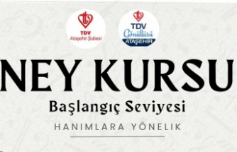 Ataşehir’de Hanımlara Özel Ücretsiz Ney Kursu Başlıyor
