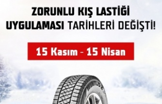 Zorunlu Kış Lastiği Uygulamasında Yeni Dönem Başladı!