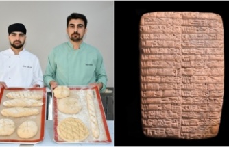 3 Bin Yıllık Ballı Arpa Ekmeği Hasankeyf’te Yeniden Pişirildi