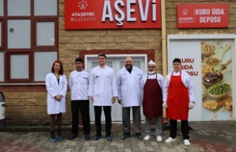 Başkan Adıgüzel ve Somer Sivrioğlu Ataşehir Aşevi’nde İncelemelerde Bulundu