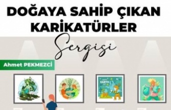  “Doğaya Sahip Çıkan Karikatürler” Sergisi Ataşehir’de Açılıyor