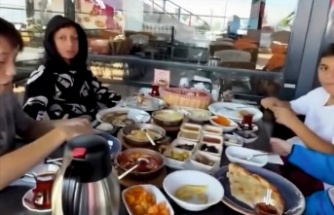 Trabzon’da Miniklerden Kahvaltı, Esnaftan Büyük Jest