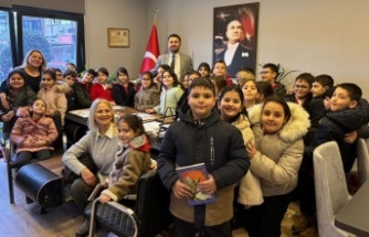 İçerenköy Muhtarlığına Hasanleyli İlkokulu’ndan Anlamlı Ziyaret