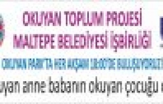 MALTEPE 2 TEMMUZ PARKI ARTIK ‘OKUYAN PARK’