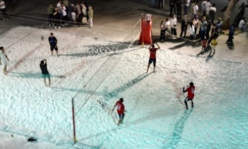Çankırı'da Tuz Üzerinde Kıyasıya Futbol Mücadelesi Devam Ediyor