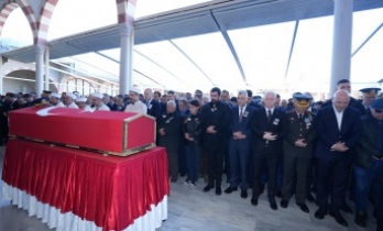 Şehit Hava Pilot Yarbay Gökhan Korkmaz, Son Yolculuğuna Uğurlandı