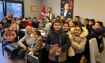 İçerenköy Muhtarlığına Hasanleyli İlkokulu’ndan Anlamlı Ziyaret