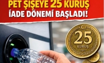 PET Şişe Başına 25 Kuruş İade Dönemi Resmen Başladı!