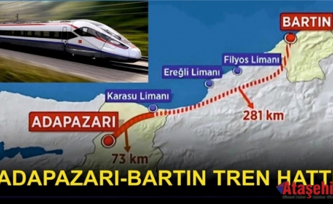 Adapazarı-Bartın tren hattıyla ilgili projenin detayları