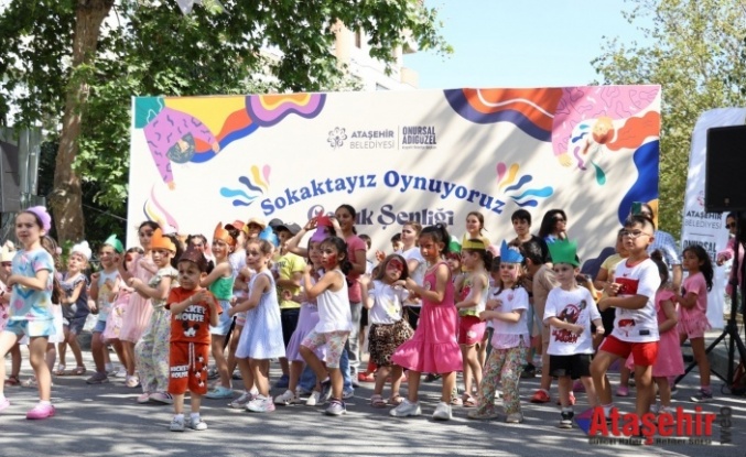 ATAŞEHİR’DE YAZ BOYU ÇOCUK ŞENLİĞİ