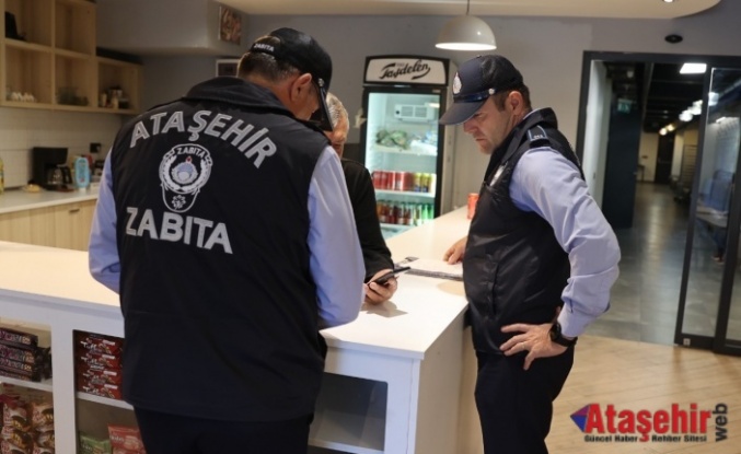 ATAŞEHİR BELEDİYESİ'NDEN OKUL KANTİNLERİNE DENETİM