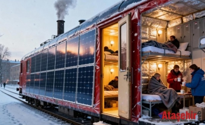 Almanya’da Eski Tren Kabinleri Güneş Enerjili Isıtma Barınaklarına Dönüştürülüyor 