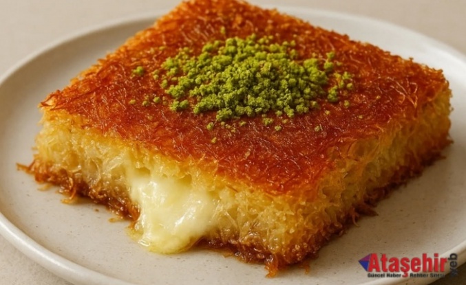 HATAY künefesi, 2026 için dünyanın en iyi tatlısı seçildi.