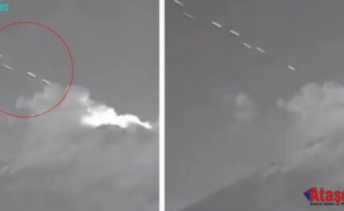 Volkanın Ağzından Fışkıran UFO’lar: Gizemli Portal Şaşkınlık Yarattı