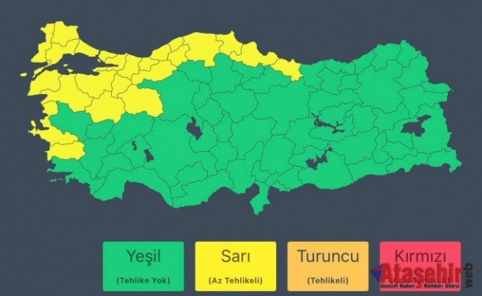 3 Ocak 2026 Cumartesi – Yurt Genelinde Hava Durumu