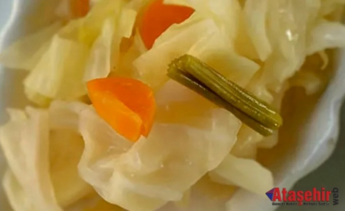 Lahana turşusu tok tutuyor!