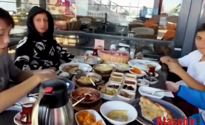 Trabzon’da Miniklerden Kahvaltı, Esnaftan Büyük Jest