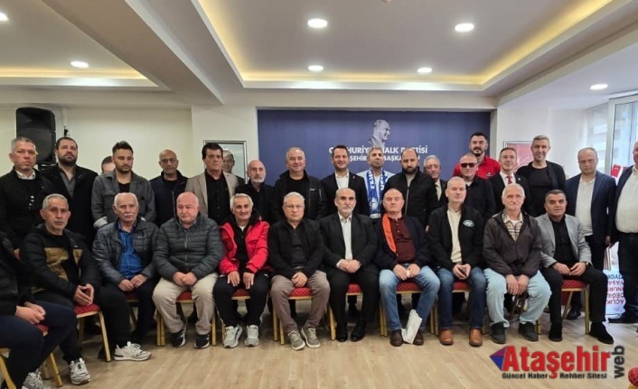 Ataşehir Amatör Spor Kulüpleri Birliği’nden CHP Ataşehir İlçe Başkanlığına Ziyaret