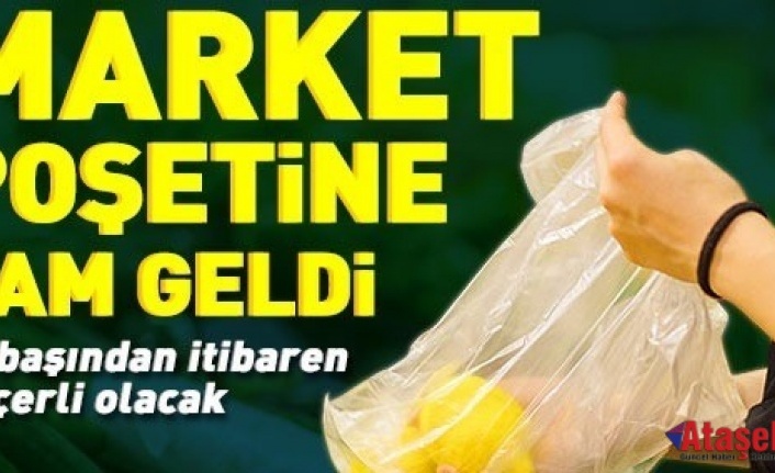 Market Plastik Poşetlerine Zam: 
