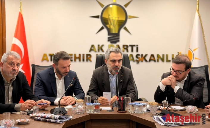 AK Parti Ataşehir İlçe Başkanı Burak Çiftçi Basınla Buluştu