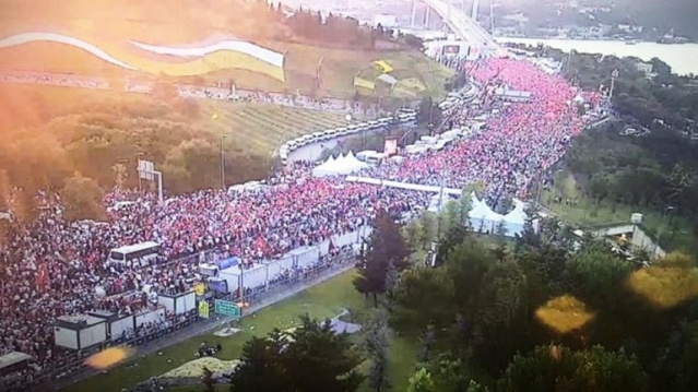 15 Temmuz milli Birlik ve Beraberlik Mitingi 2017