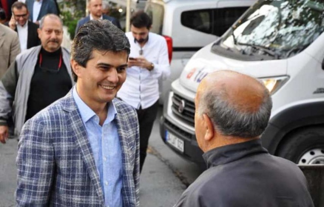 Ak Parti İlçe Başkanı Ahmet Özcan'ın İçerenköy Esnaf ve Ak Nokta ziyareti 2018