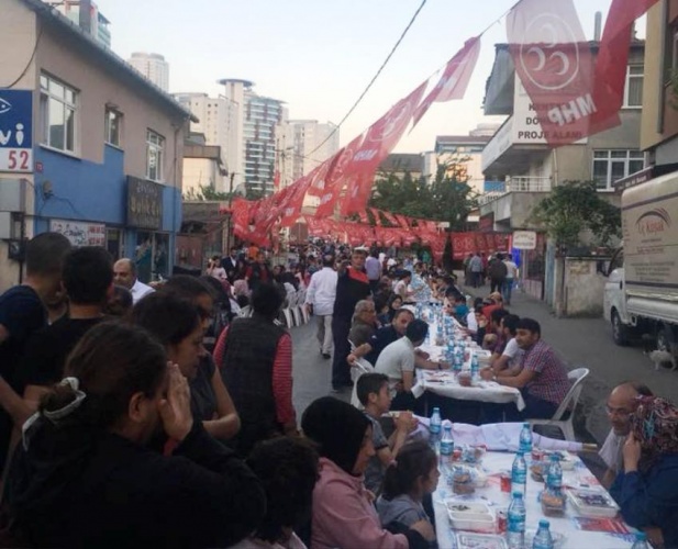 MHP Ataşehir İlçe Başkanlığı, Yenisahra, Barbaros Mahallesi İftarı 2018