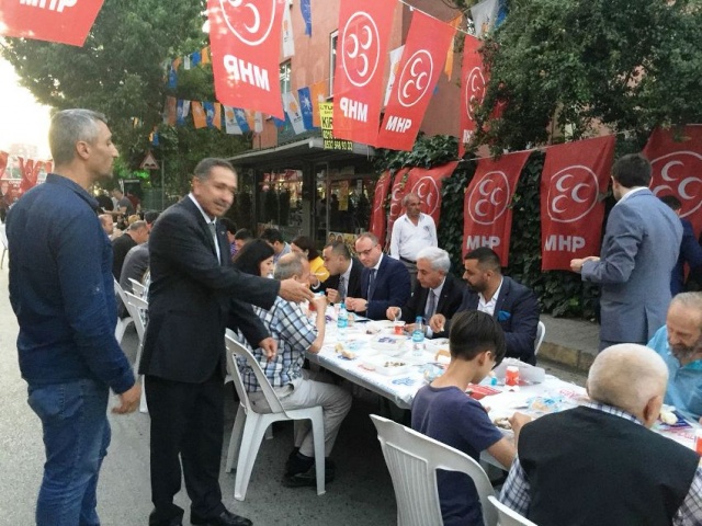 MHP Ataşehir İlçe Başkanlığı, Yenisahra, Barbaros Mahallesi İftarı 2018