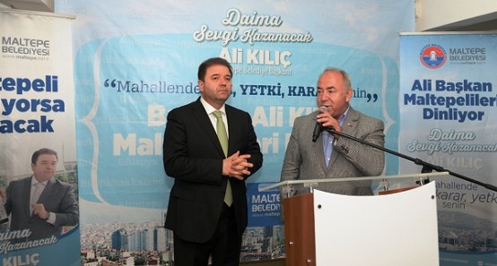 Ali Kılıç, Aydınevler Mahalle Toplantısı