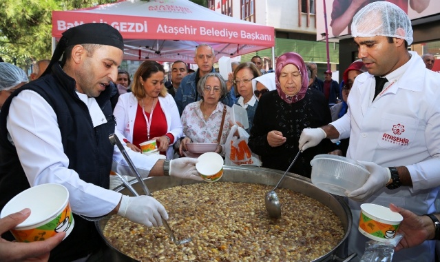 Ataşehir Belediyesi Aşure dağıtımı 2017