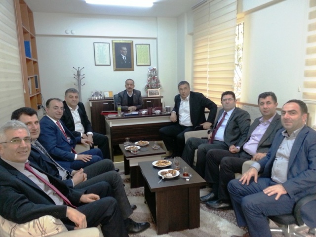 Abdullah Der, Ataşehir Birim Müdürleri, Yenisahra Muhtarlık Ziyareti 2016