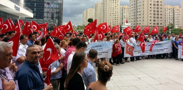 Ataşehir Belediyesi Darbe girişimine Hayır Dedi