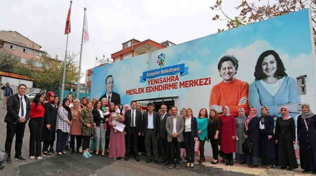 Ataşehir Belediyesi Yenisahra Meslek Edindirme Kursları, Sertifika Töreni 2018